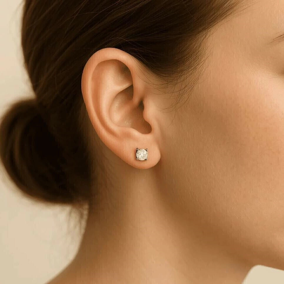 Brinco Pedra Zircônia