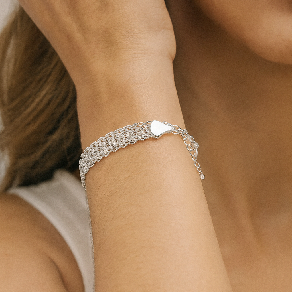 Pulseira Prata Leve