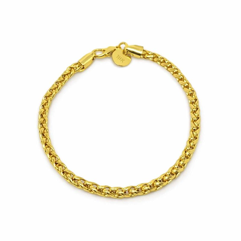 Pulseira Trançada Gold Classic