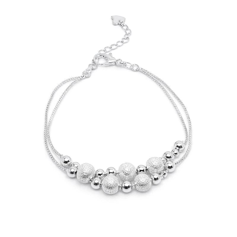 Pulseira Prata Duetto Brillare