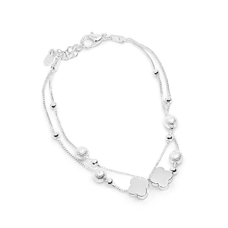 Pulseira Bolinha e Trevo