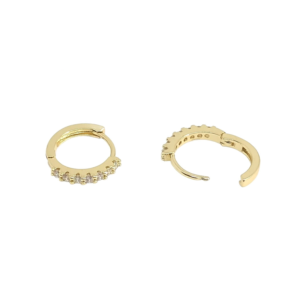Argola Pequena com Zircônias